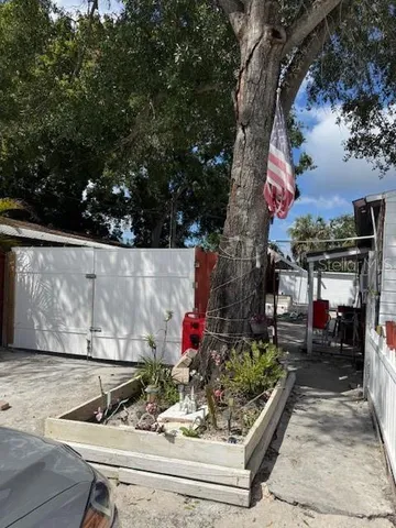 a view of outdoor space and garden