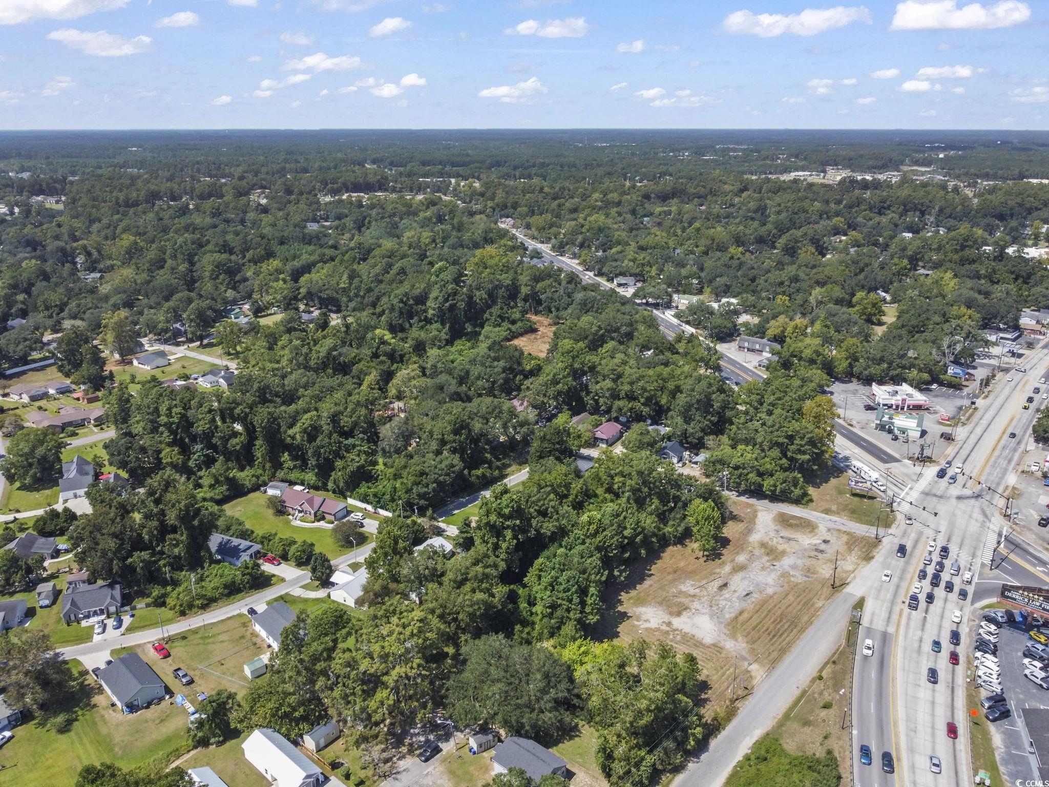 411 Apple Lane Conway, SC 29527 - Photo 9 of 9 Aerial view of property and surrounding area with a forest
