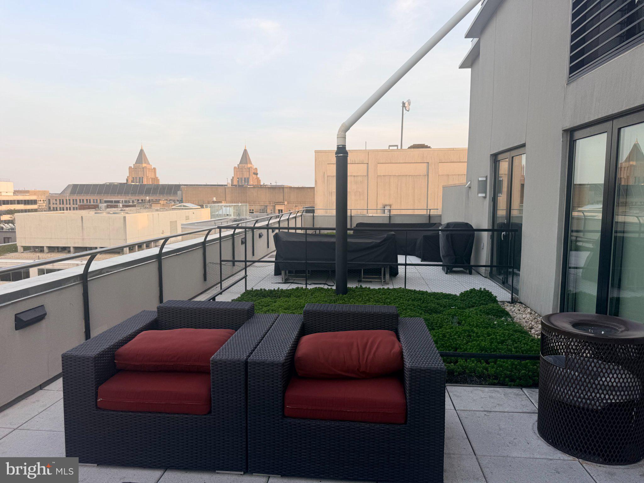 1133 14th Street Northwest, Unit 503 Washington, DC 20005 - Photo 22 of 29 Urban rooftop retreat with skyline views.