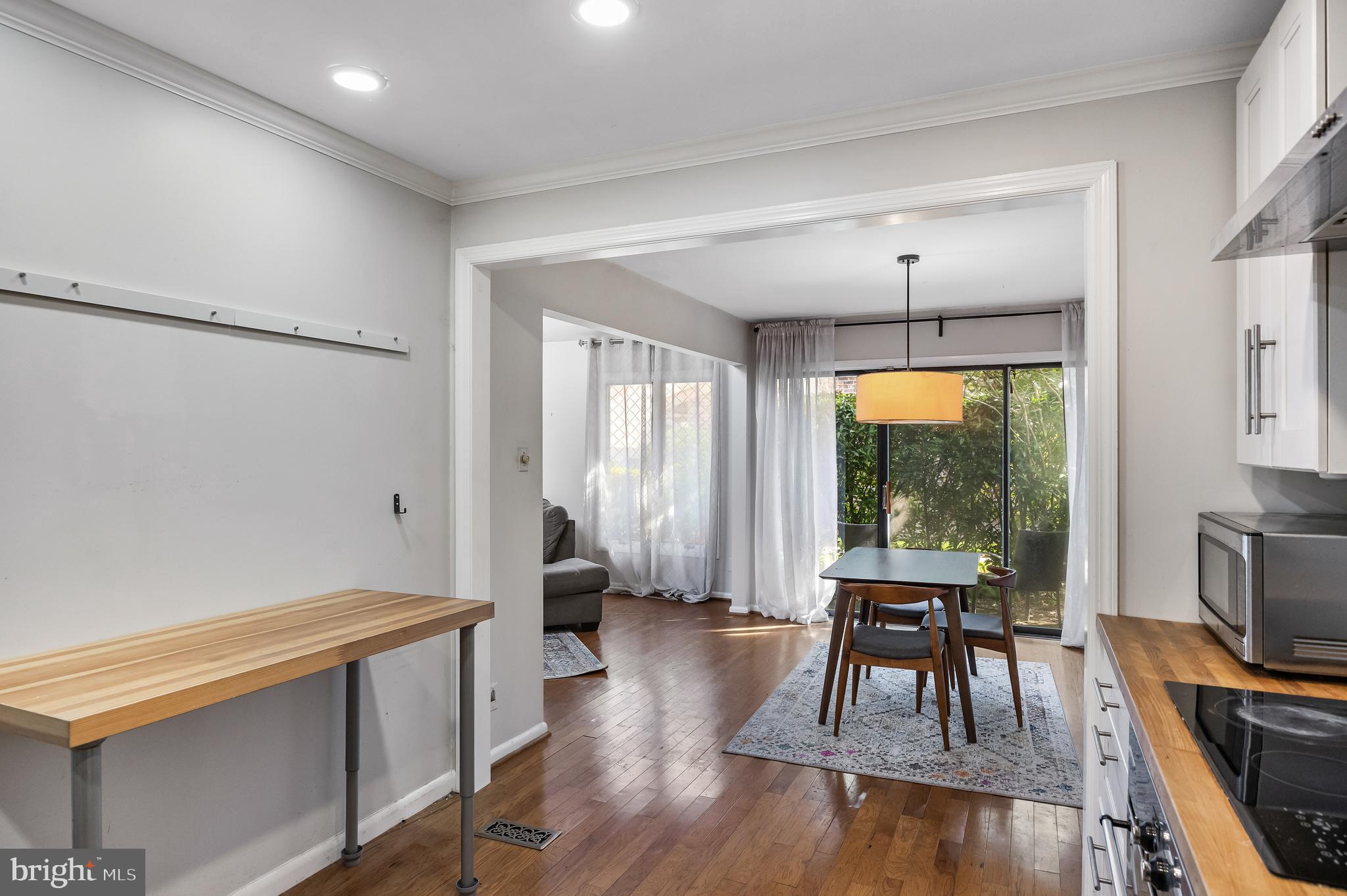 216 Uxbridge Cherry Hill, NJ 08034 - Photo 13 of 30 a workspace with wooden floor
