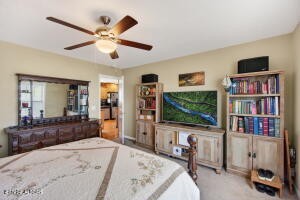 338 Pistole Road Sparta, TN 38583 - Photo 17 of 39 a bedroom with furniture and a flat screen tv