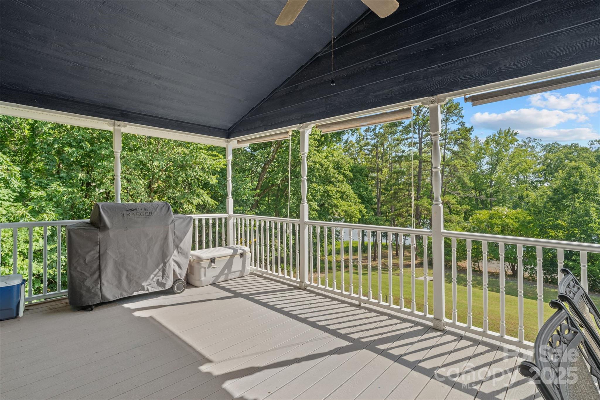 335 Carroll Cove Clover, SC 29710 - Photo 14 of 29 a view of a chair and table in the balcony