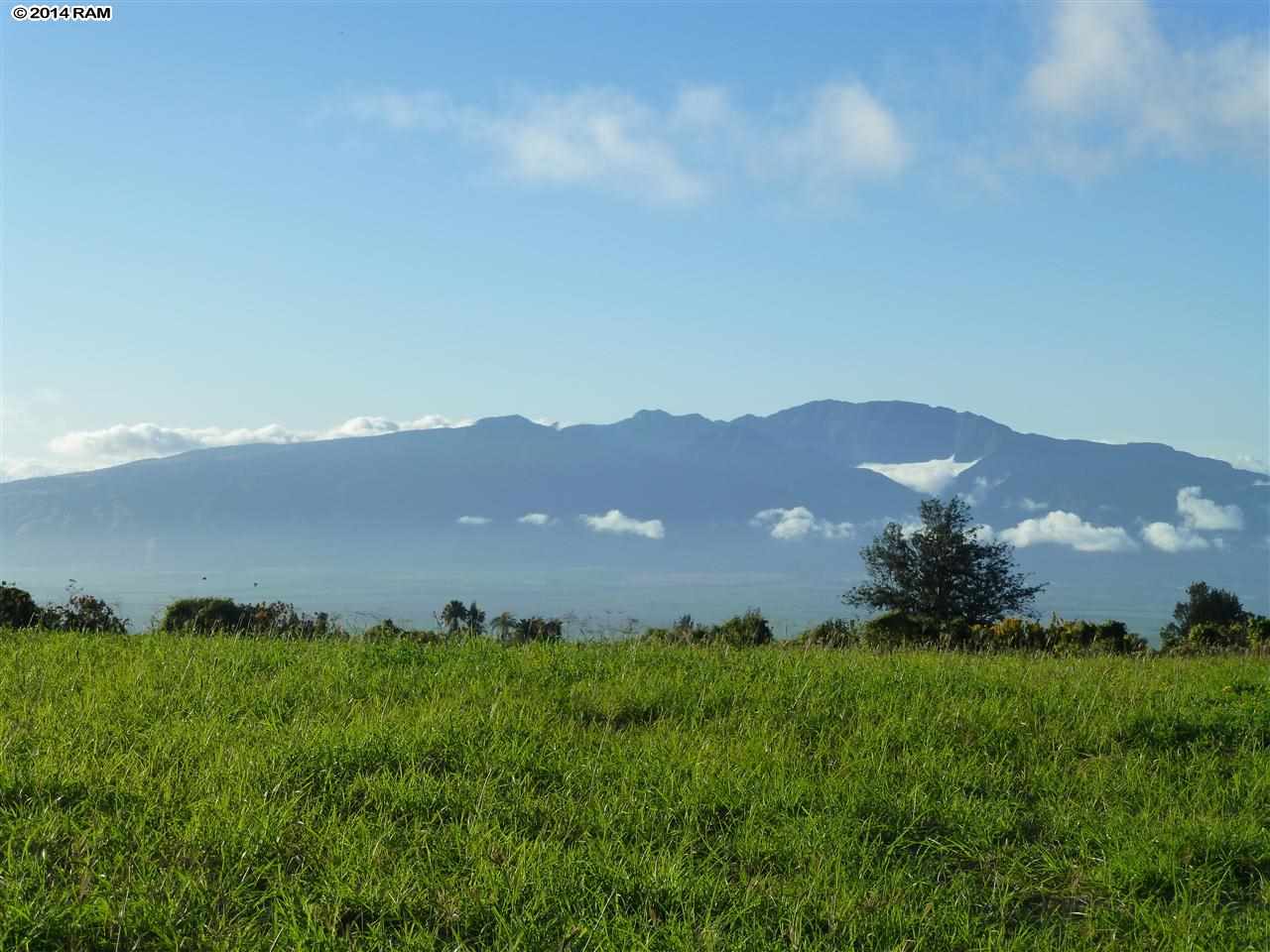 215 B Pulehunui Road Kula, HI 96790 - Photo 7 of 22 a view of a lush green hillside and houses