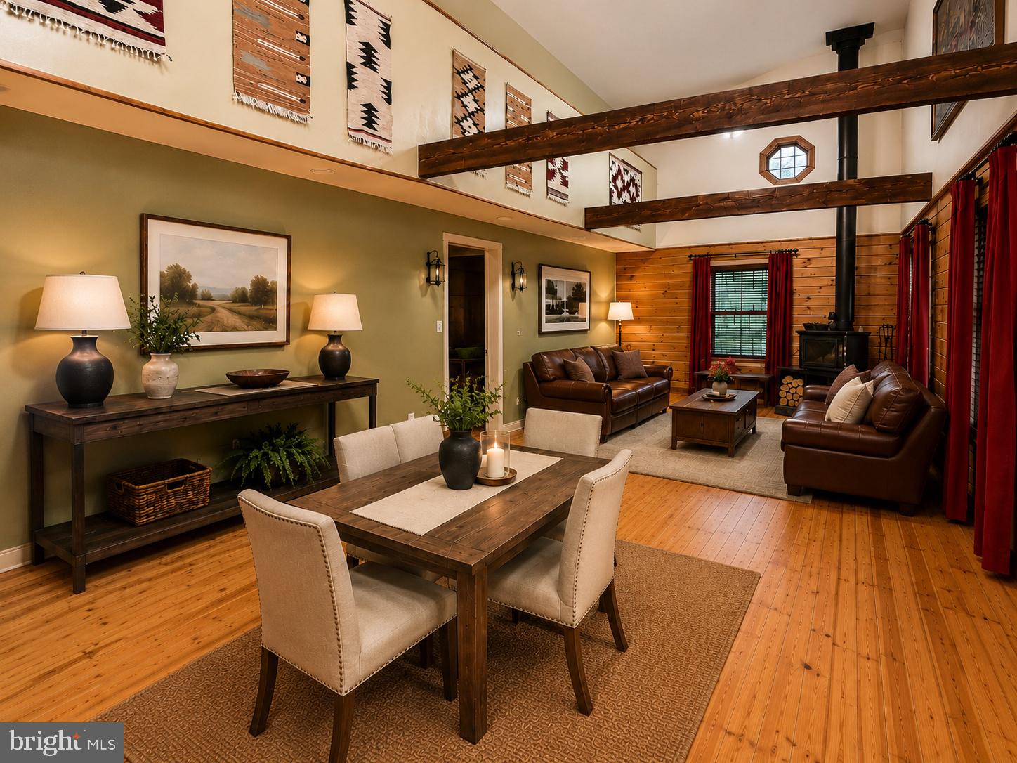10418 Cliff Mills Road Marshall, VA 20115 - Photo 10 of 55 Open Dining/ Living Area (dining virtually staged)