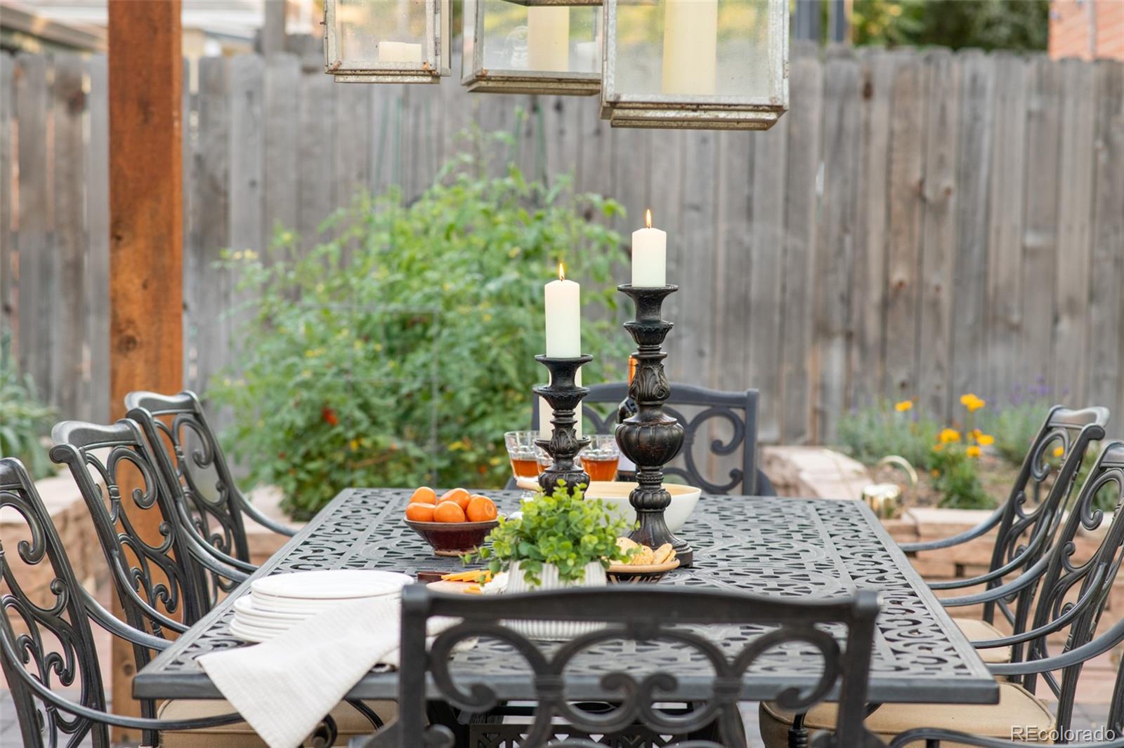 3659 Alcott Street Denver, CO 80211 - Photo 39 of 49 a outdoor dining space with furniture and outdoor view