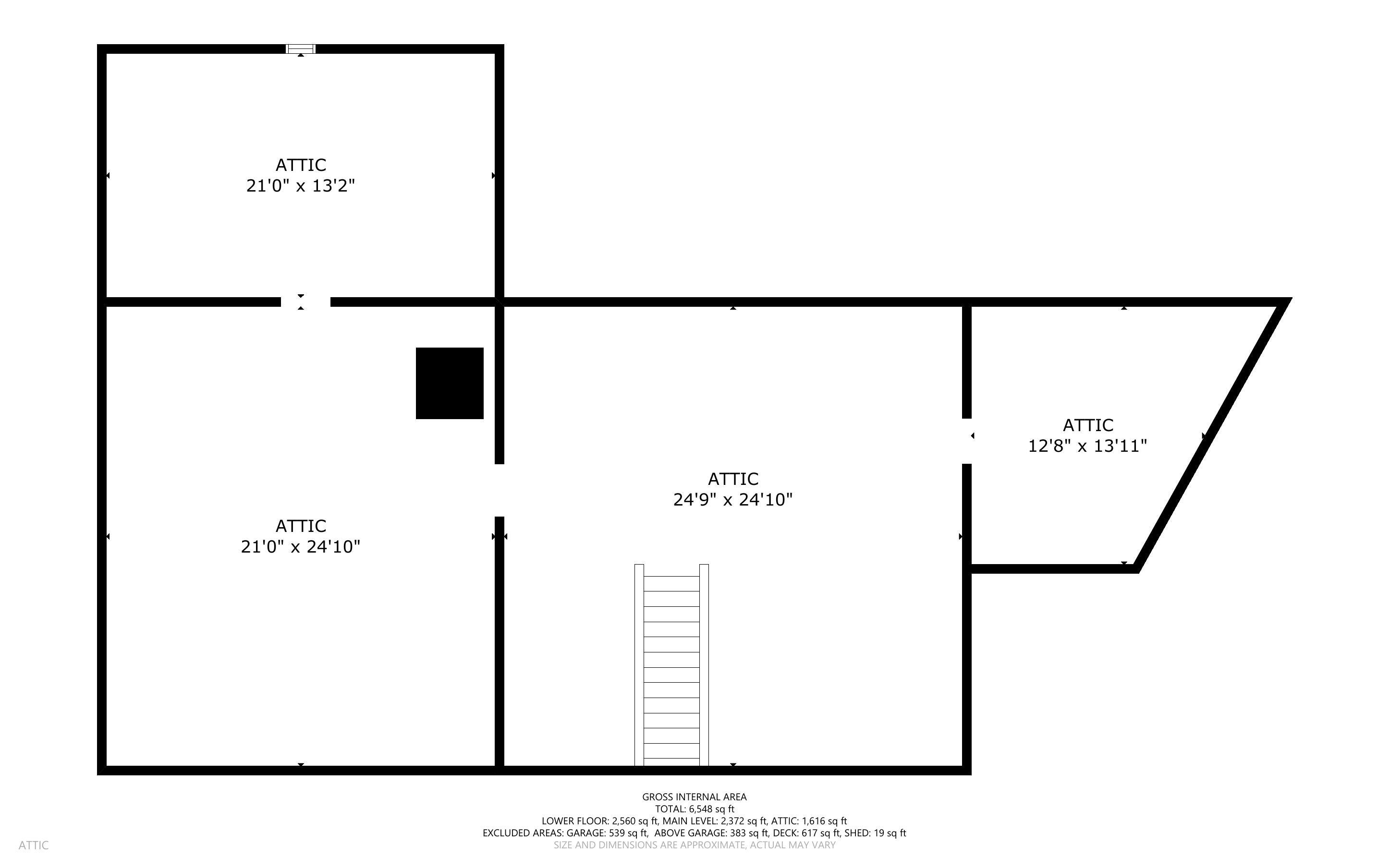 81 Red Maple Road Brewster, MA 02631 - Photo 61 of 62 Full height attic space