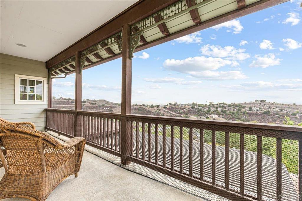 333 Salmon Road Ramona, CA 92065 - Photo 31 of 44 a balcony with street view