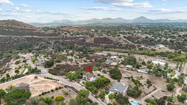 view of city and mountain