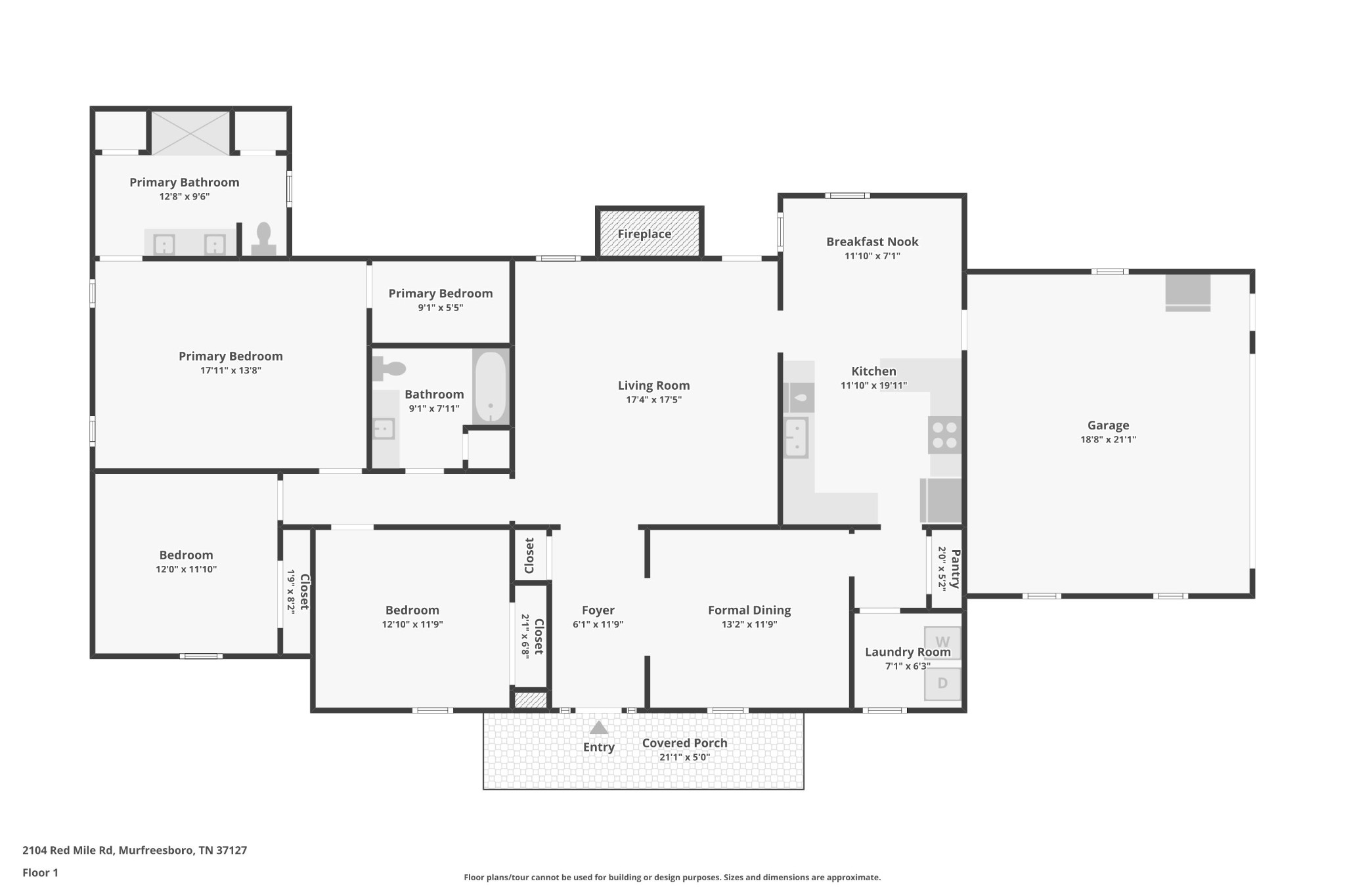 2104 Red Mile Road Murfreesboro, TN 37127 - Photo 27 of 28 a picture of a cabinet with a white wall