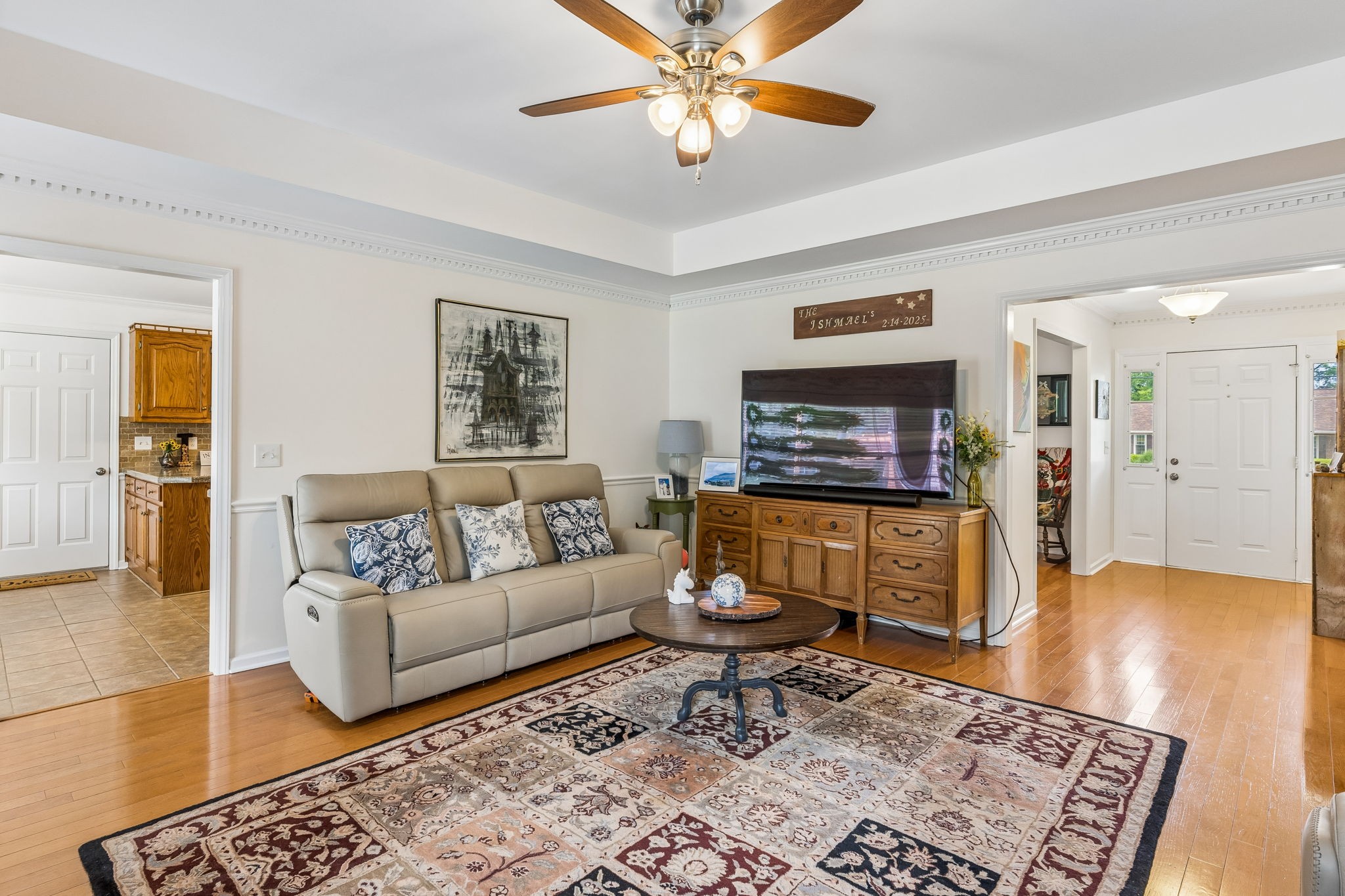 2104 Red Mile Road Murfreesboro, TN 37127 - Photo 10 of 28 a living room with furniture and wooden floor