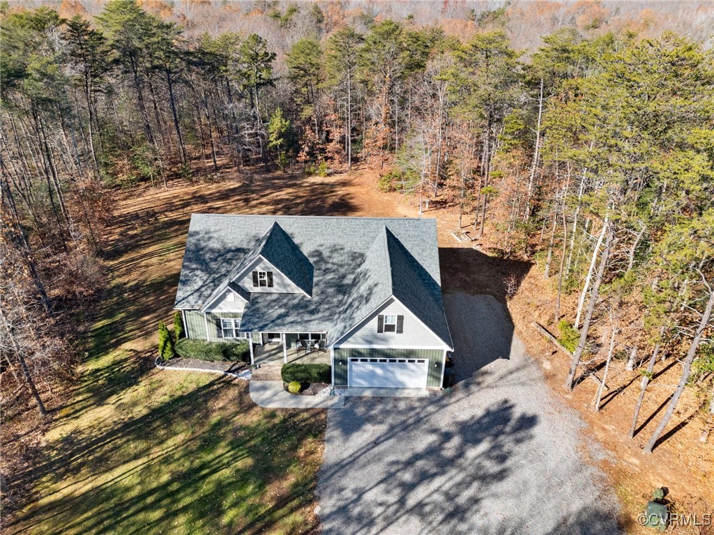 2802 Perkinsville Road Maidens, VA 23102 - Photo 34 of 40 an aerial view of residential houses with outdoor space