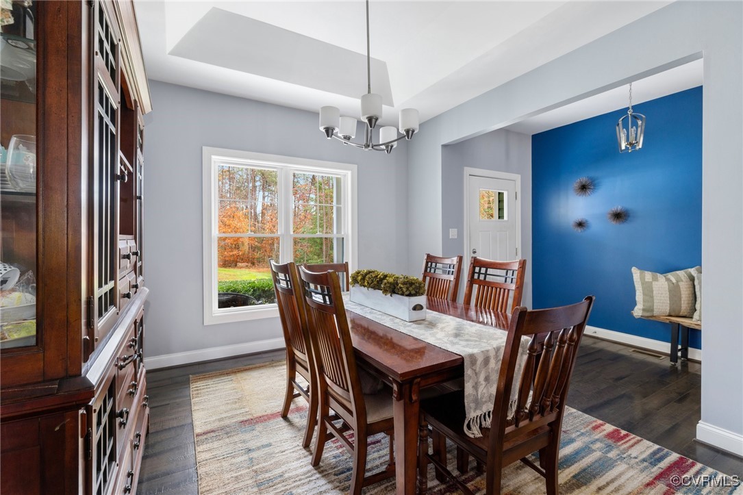 2802 Perkinsville Road Maidens, VA 23102 - Photo 7 of 40 a view of a dining room with furniture window and wooden floor