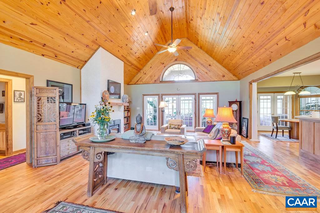 846 Troy Road Troy, VA 22974 - Photo 27 of 49 a view of a dining room with furniture window and wooden floor