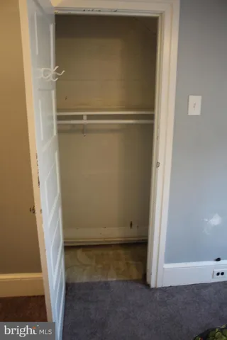 a view of storage and utility room