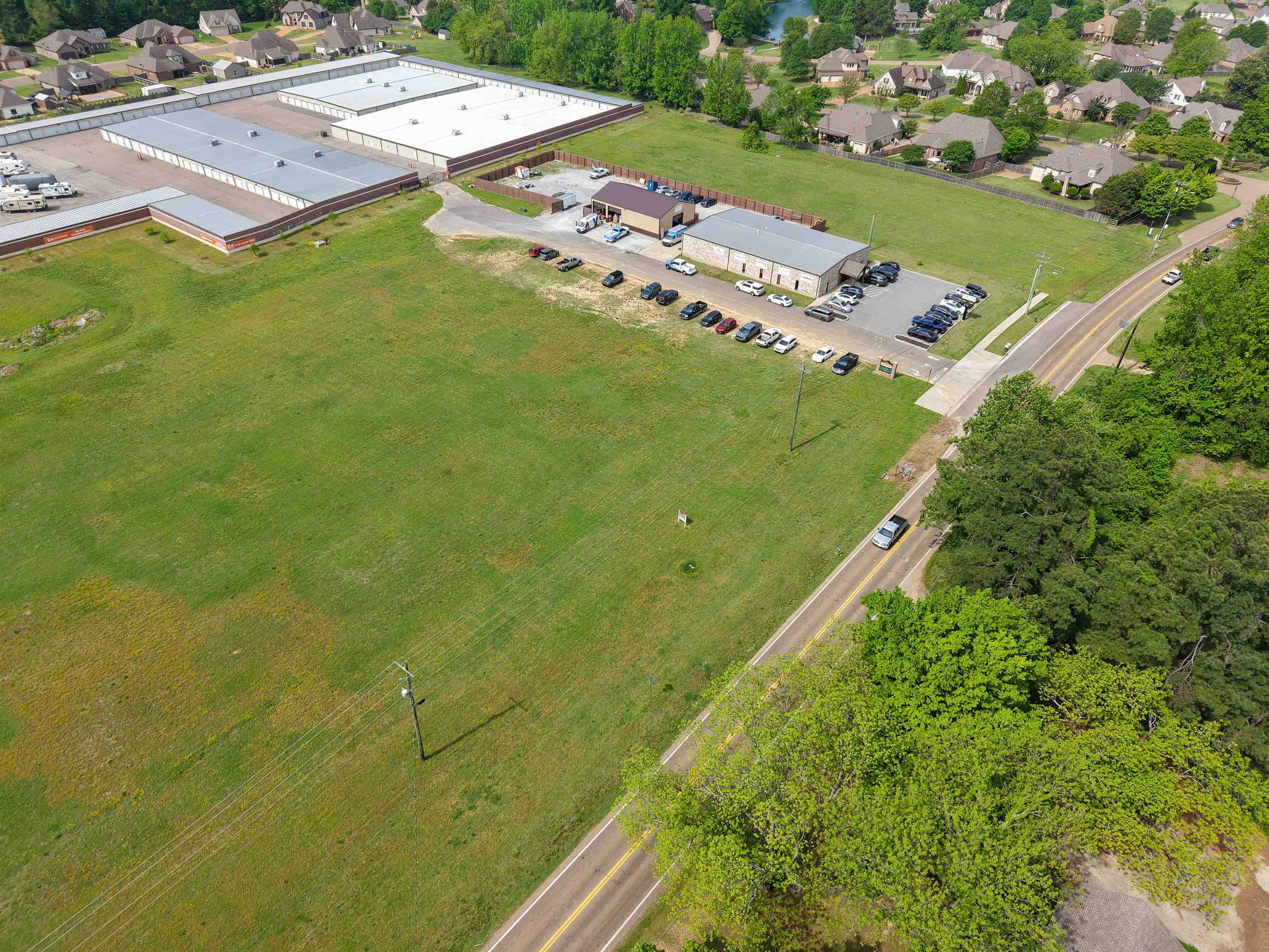 0 Atoka Idaville Road Atoka, TN 38004 - Photo 8 of 23 an aerial view of a residential houses with city view