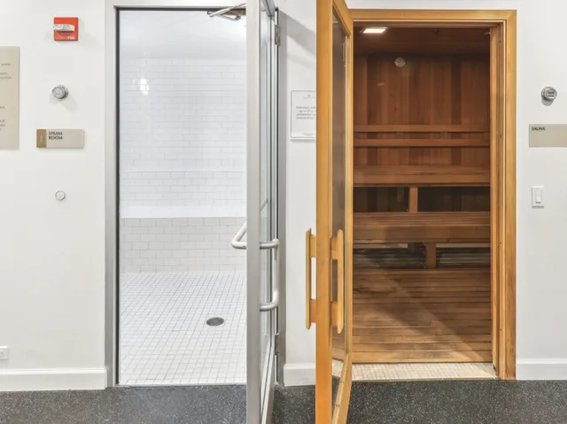 a front view of a building