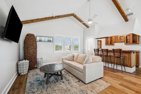 a view of a house with a patio