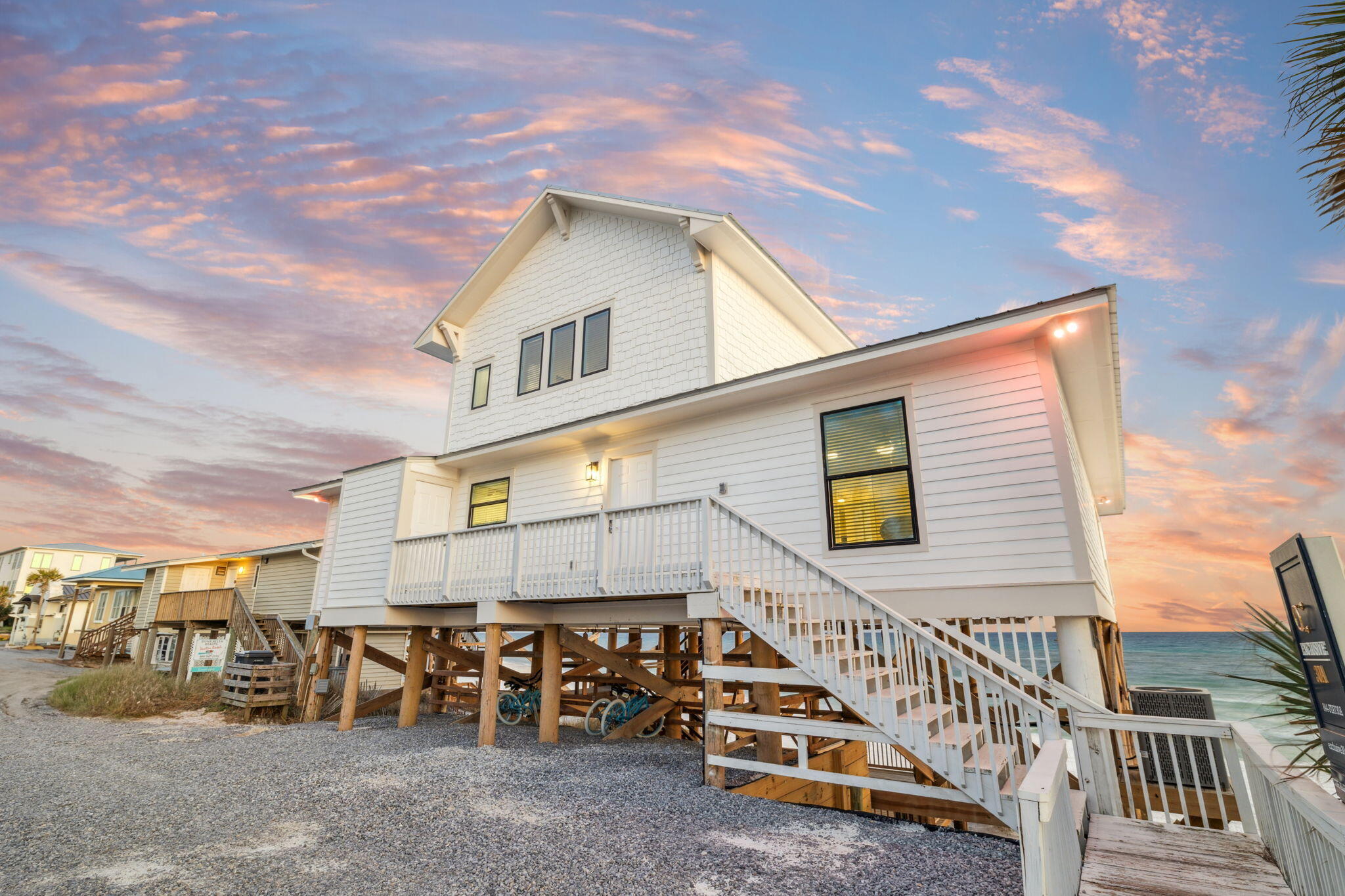 103 Fort Panic Road Santa Rosa Beach, FL 32459 - Photo 25 of 60 a view of a house with a patio