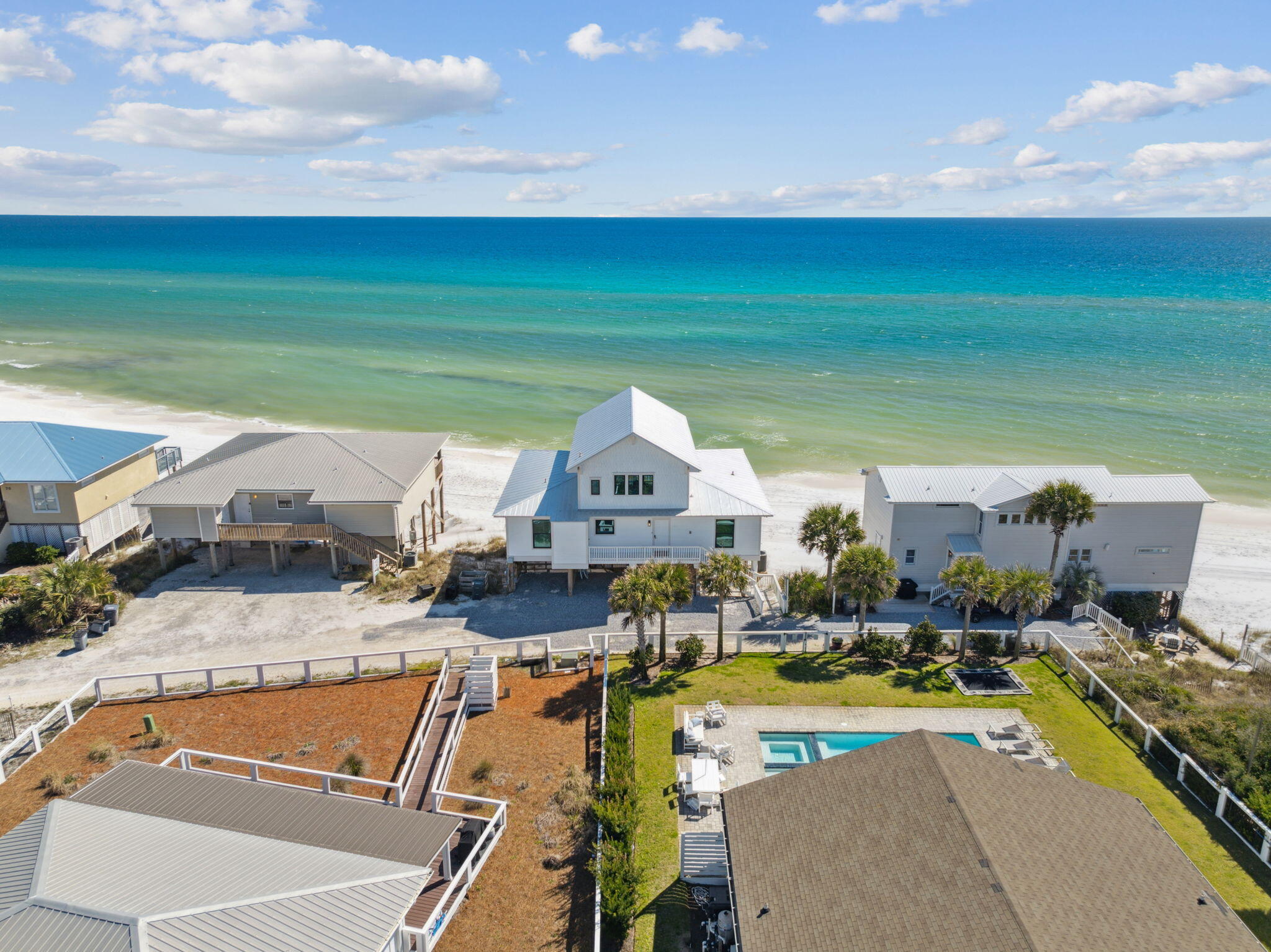 103 Fort Panic Road Santa Rosa Beach, FL 32459 - Photo 31 of 60 a view of a swimming pool with furniture