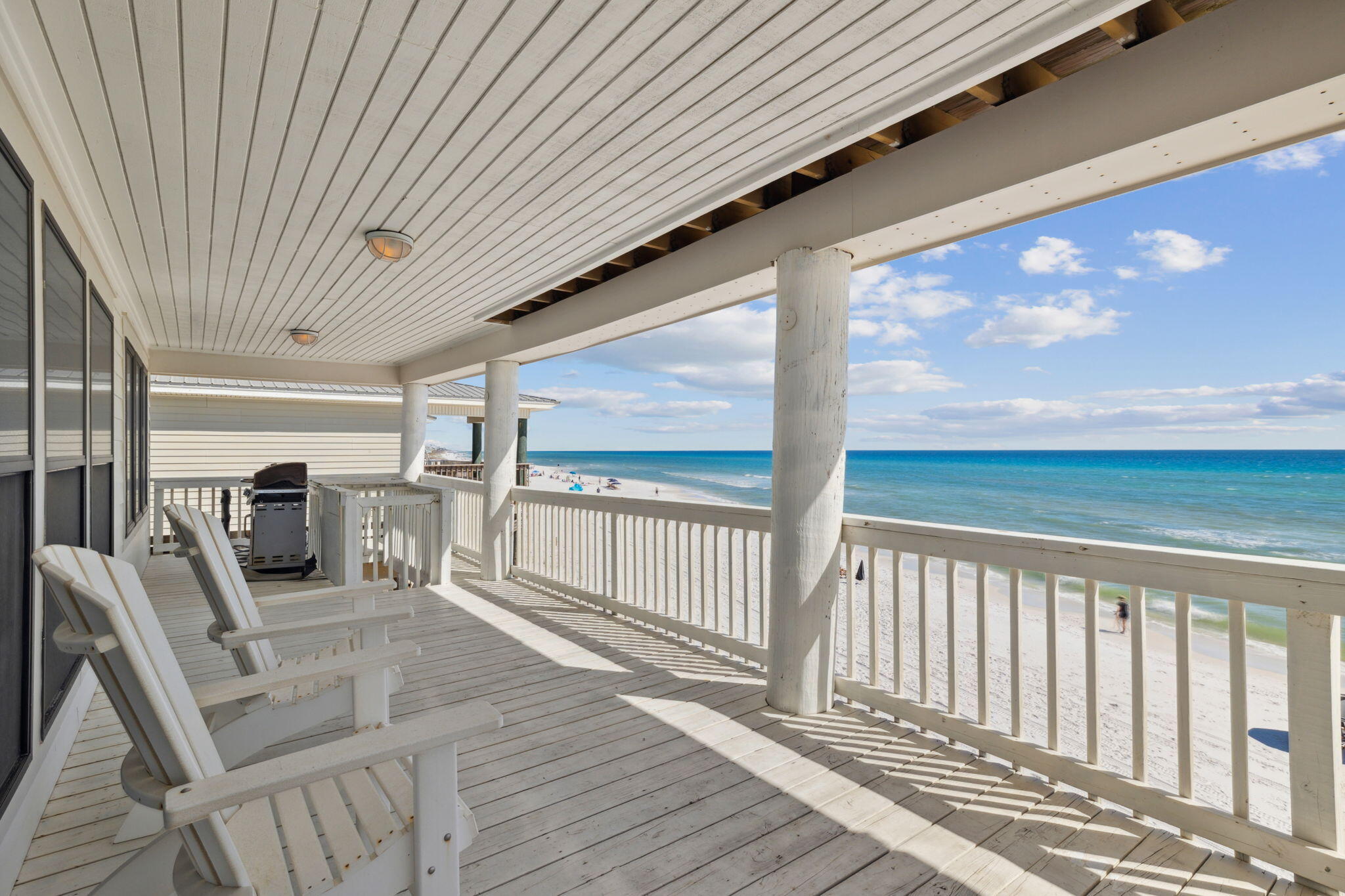 103 Fort Panic Road Santa Rosa Beach, FL 32459 - Photo 40 of 60 a view of a chairs in balcony