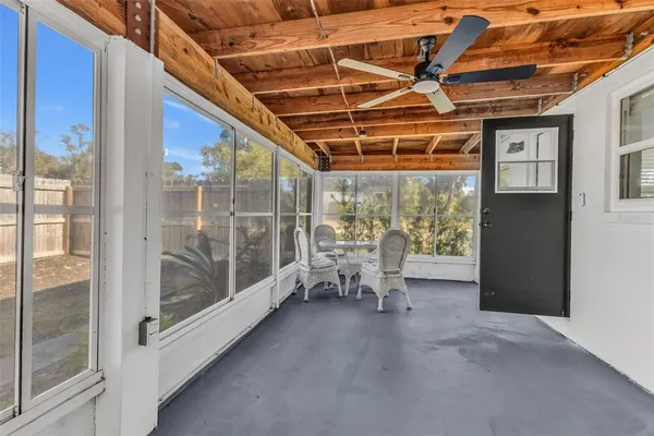 a view of a room with window