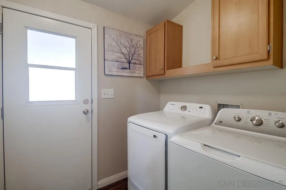 3505 Alpine Boulevard, Unit 49 Alpine, CA 91901 - Photo 22 of 31 a utility room with dryer and washer
