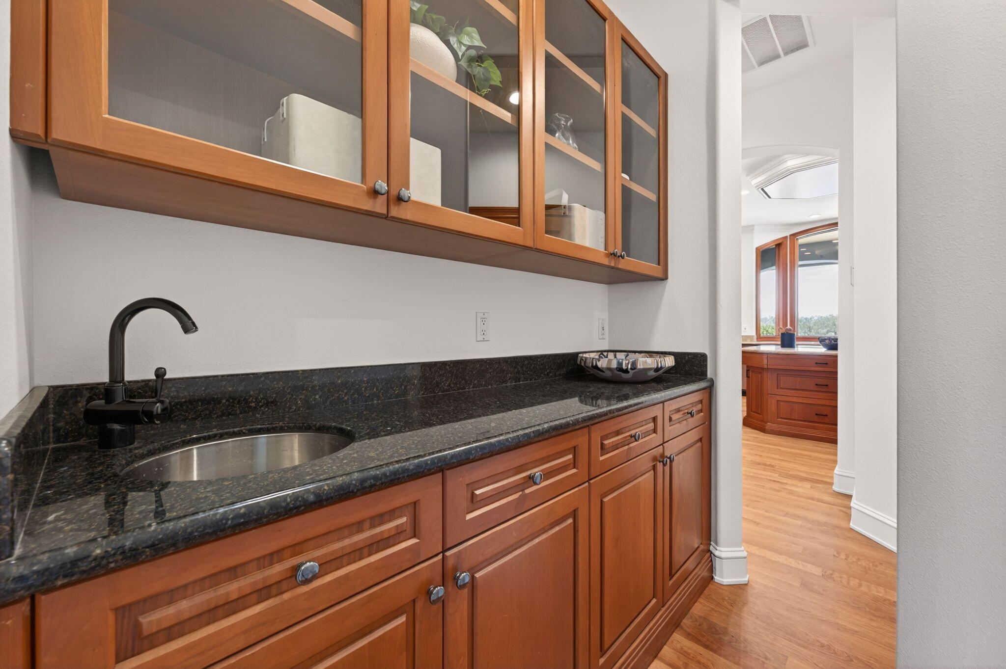 20180 Winston Loop Bend, OR 97703 - Photo 16 of 59 a kitchen with stainless steel appliances granite countertop a sink and cabinets