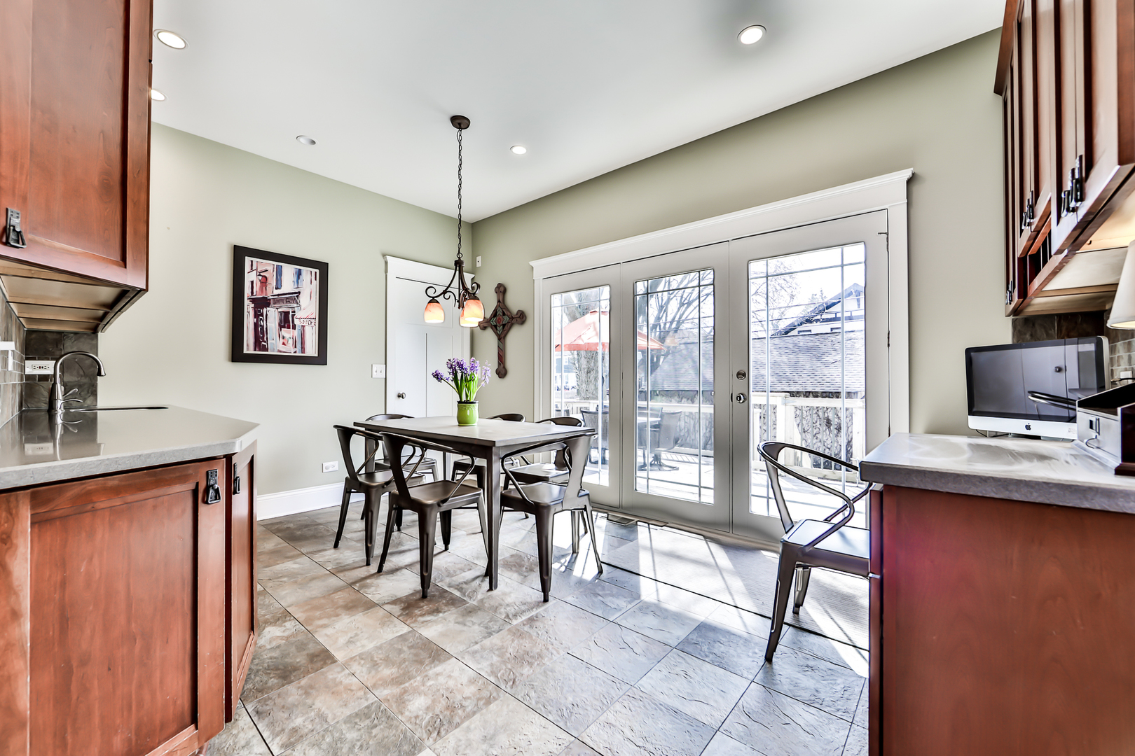 65 East Quincy Street Riverside, IL 60546 - Photo 14 of 49 a view of a dining room with furniture window and outside view