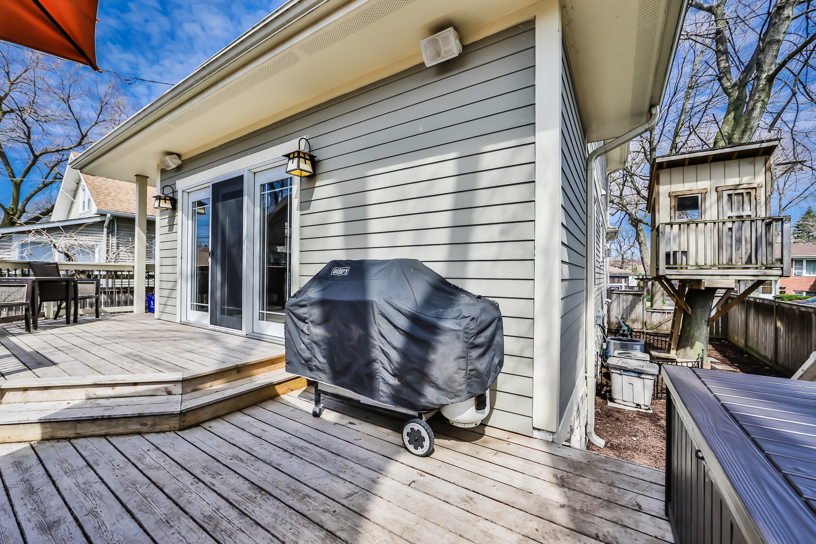 65 East Quincy Street Riverside, IL 60546 - Photo 45 of 49 a view of patio with wooden floor