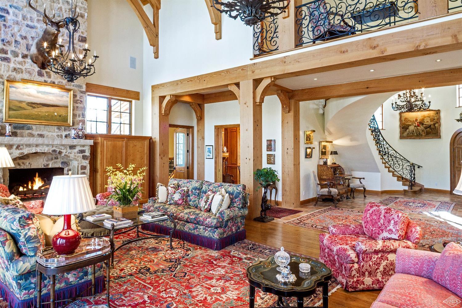 157 Pilgrim Drive Edwards, CO 81632 - Photo 12 of 29 a living room with furniture and a fireplace