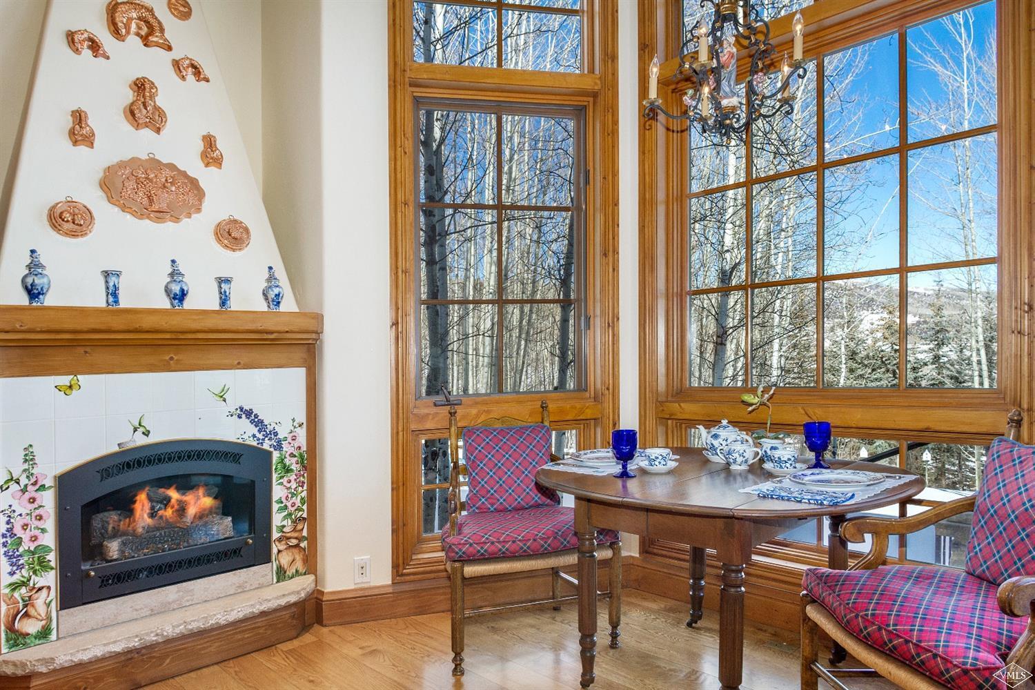 157 Pilgrim Drive Edwards, CO 81632 - Photo 18 of 29 a view of a dining room with furniture window and outside view