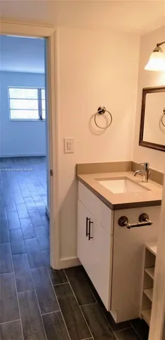 a utility room with a sink