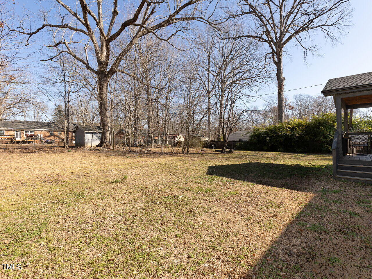 125 Crestview Drive Durham, NC 27712 - Photo 27 of 30 a view of yard with trees