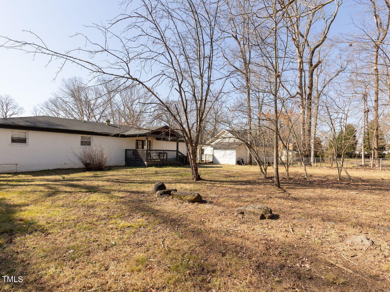 125 Crestview Drive Durham, NC 27712 - Photo 29 of 30 a view of a yard with trees