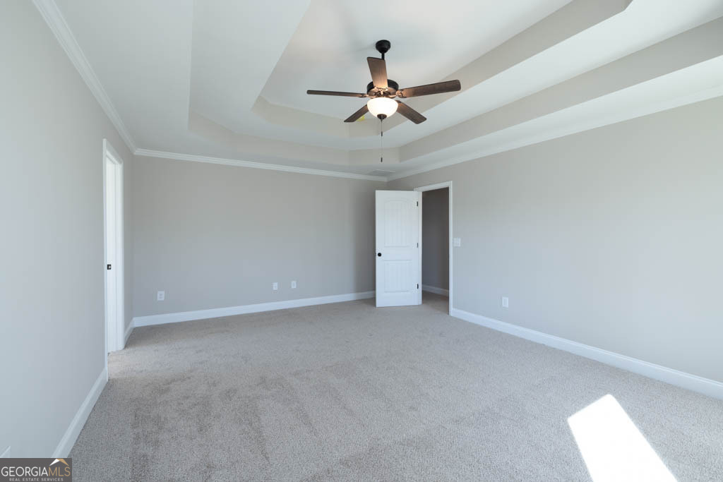 1247 Anderson Thomas Road, Unit 9 Martin, GA 30557 - Photo 25 of 30 a view of an empty room and chandelier fan