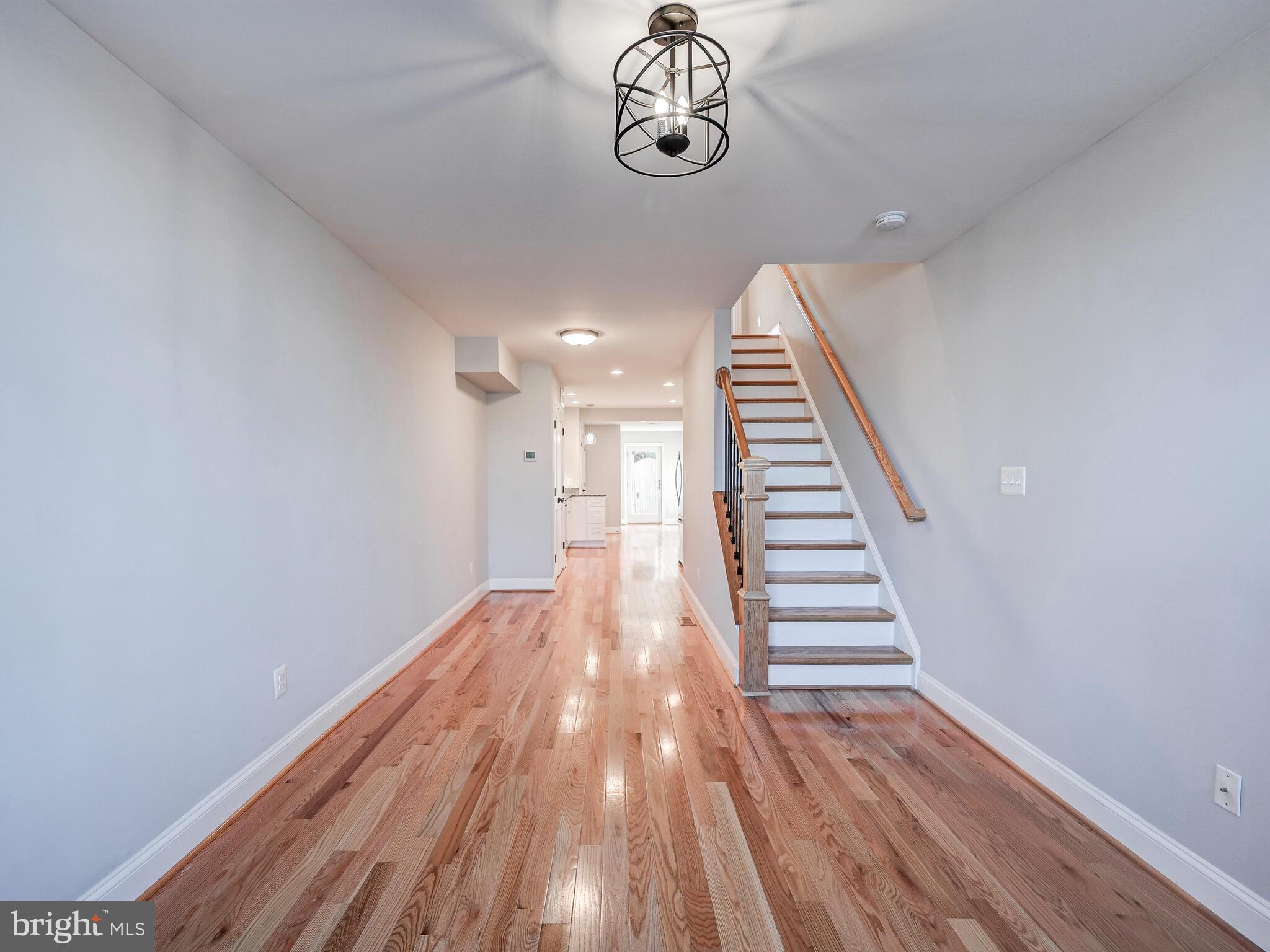Hardwood flooring throughout