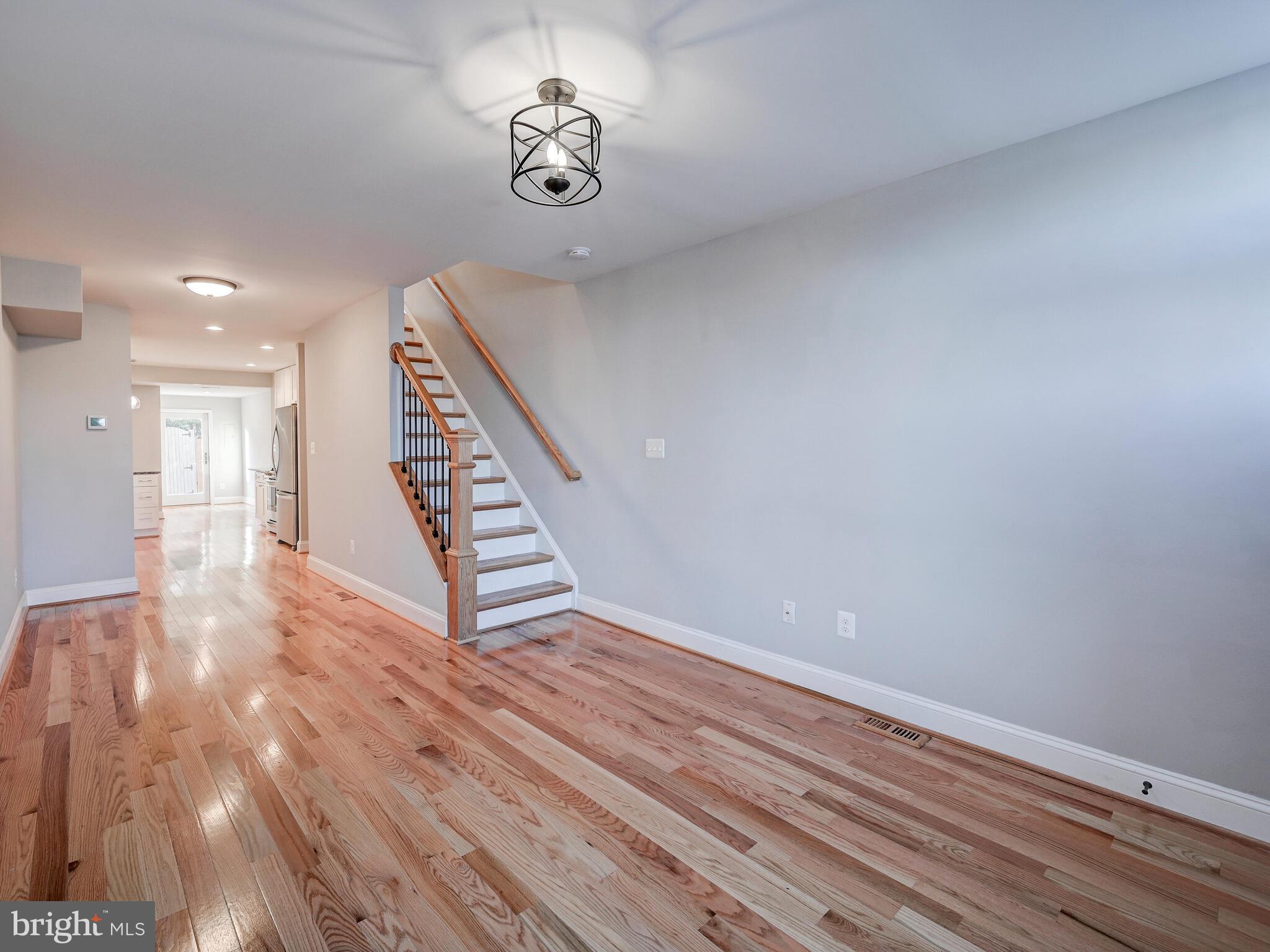 Beautiful brand new hardwood floors