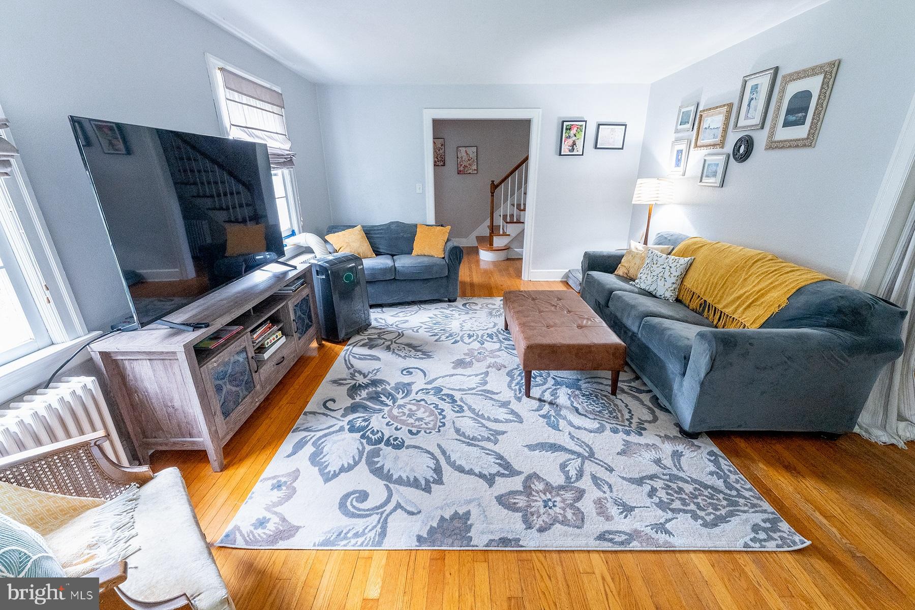 503 Ewingville Road Ewing, NJ 08638 - Photo 12 of 22 Living Room-Opens into Entry Hallway