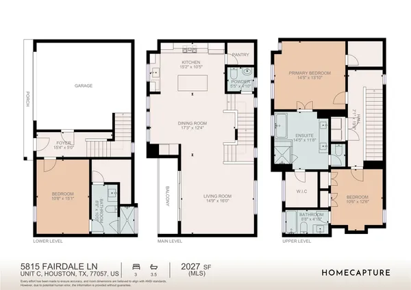 $3,100 | 5815 Fairdale Lane, Unit C, Houston, TX 77057