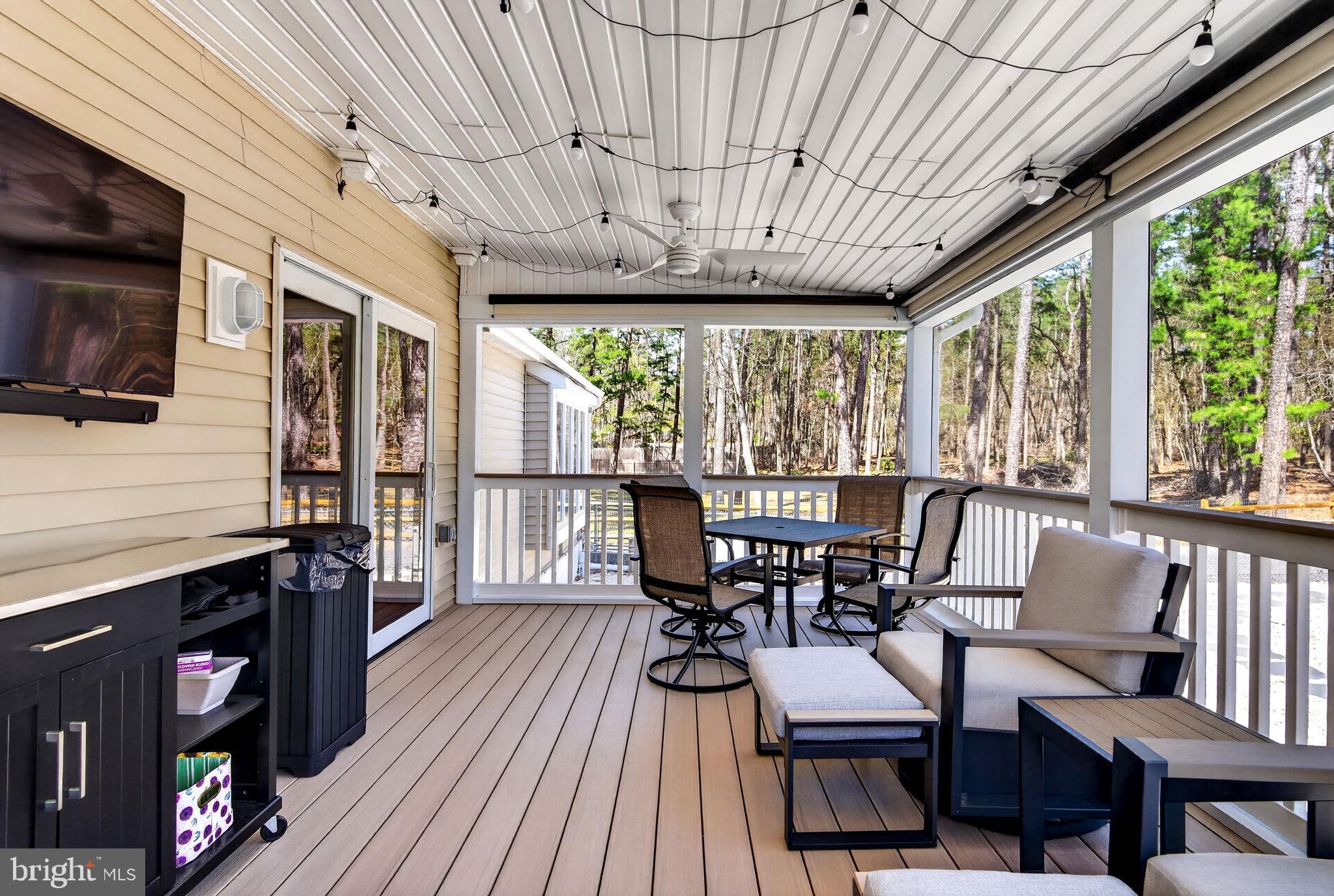 66 Summit Drive Tabernacle, NJ 08088 - Photo 43 of 62 Screened Porch off the Kitchen