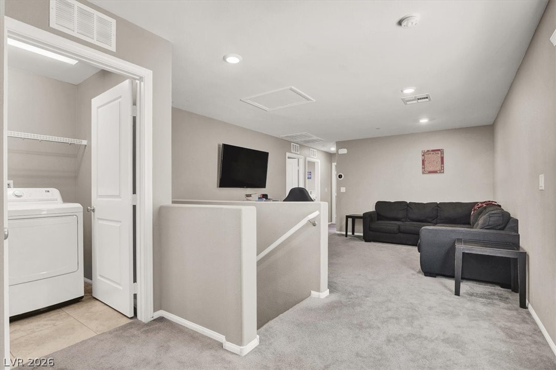 2823 Turnstone Ridge Street Henderson, NV 89044 - Photo 18 of 37 Loft and Laundry Room