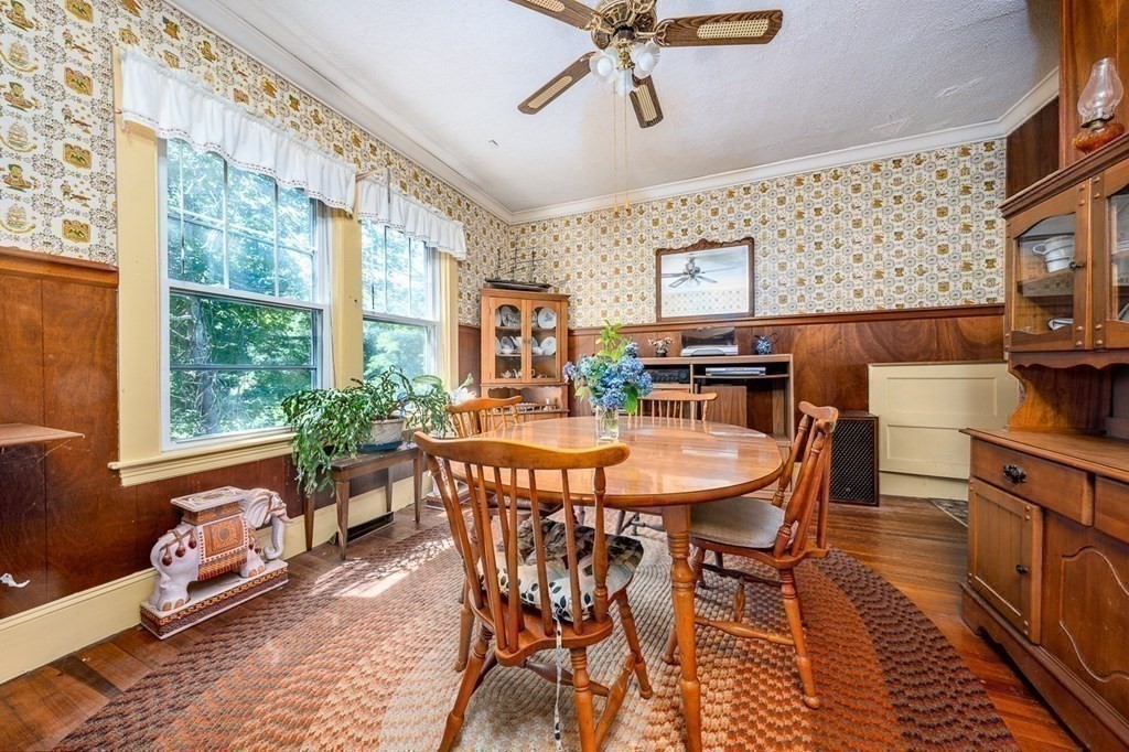 1054 County Road Bourne, MA 02534 - Photo 17 of 40 a view of a dining room with furniture window and outside view