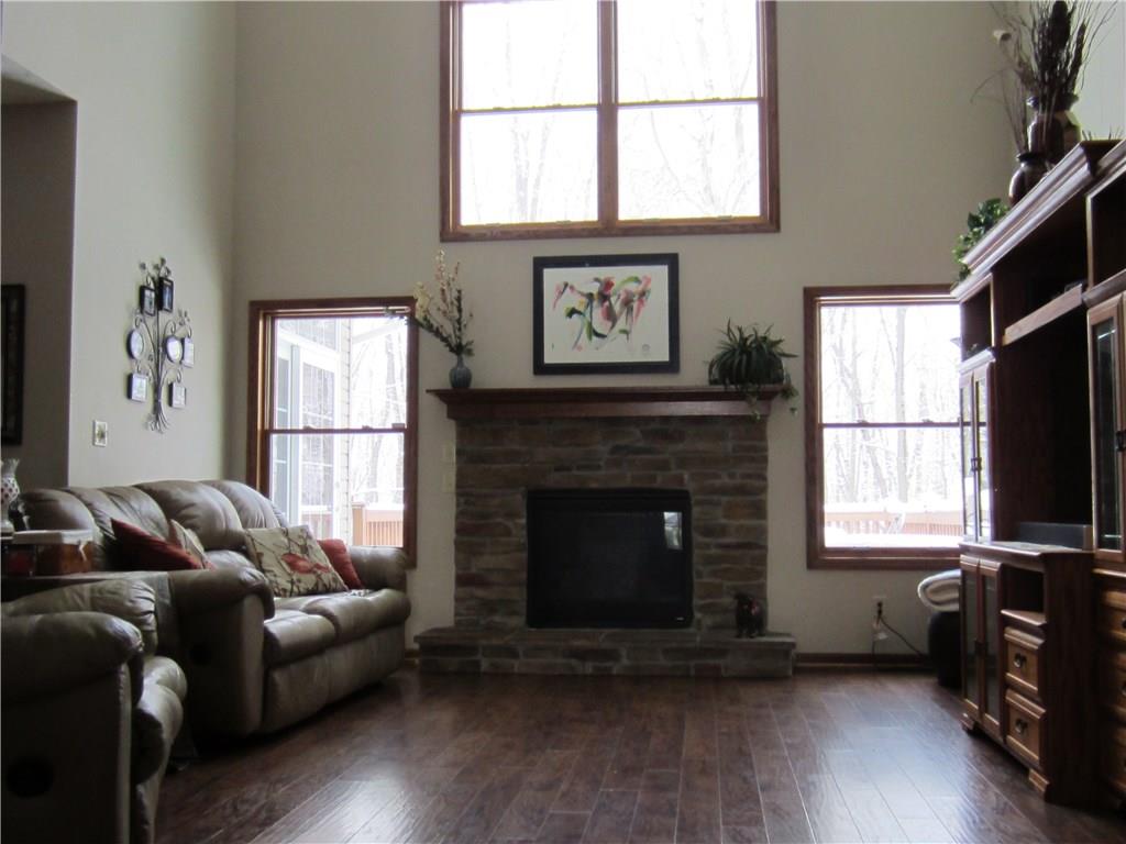 3190 Dutch Ridge Road Beaver, PA 15009 - Photo 2 of 25 Family Room w/ Vaulted Ceiling & Gas Fireplace