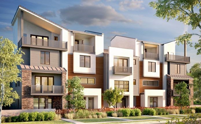 3901 Emory Peak Pass Austin, TX 78731 - Photo 1 of 1 a front view of a residential apartment building with a yard