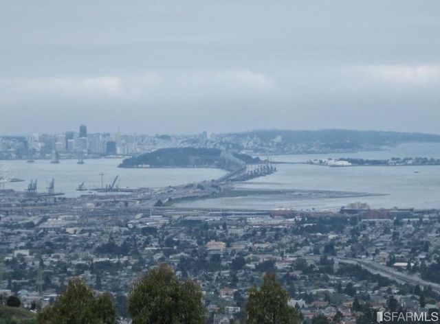 a view of a dry yard with wooden floor