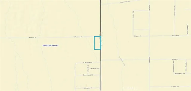 $50,000 | 0 Vac/cor Avenue, Llano, CA 93544