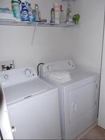 a view of a lake in middle of the town