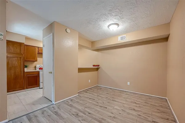 a view of empty room