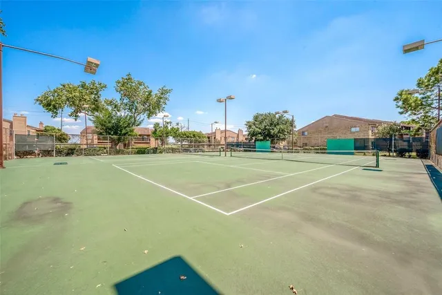 a view of a tennis court