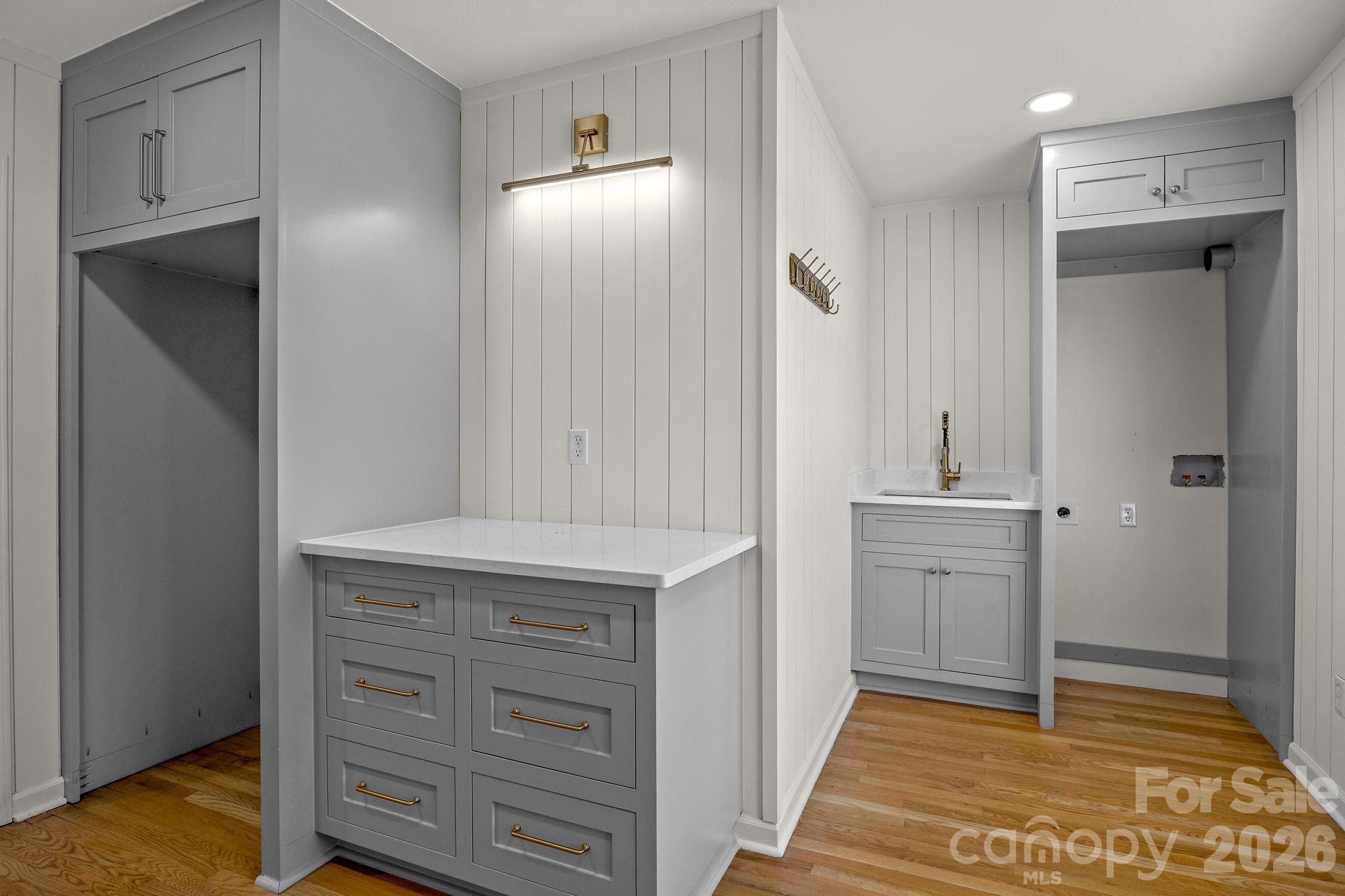 1 Sweetbriar Court Greer, SC 29650 - Photo 26 of 48 a spacious bathroom with a granite countertop sink and a mirror
